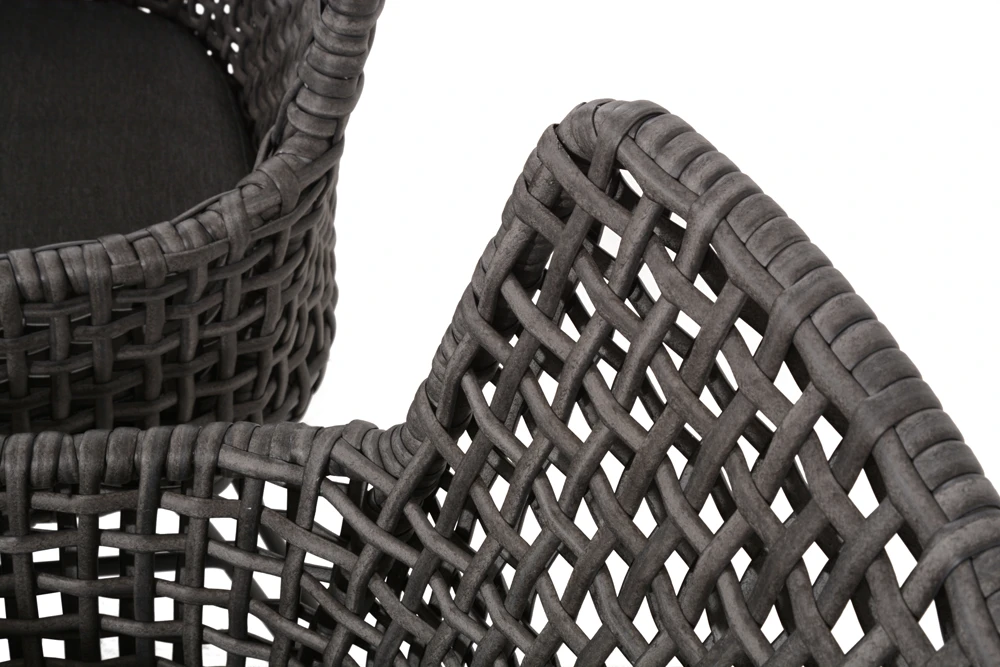 Opera Dining Stoel - Antraciet - Incl. Kussen 5 Opera Dining Stoel - Antraciet - Incl. Kussen - Afbeelding 5