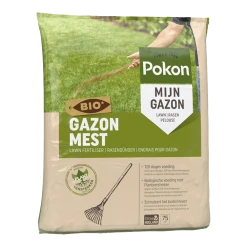 Pokon Bio Gazonmest 5kg Voor 75mu00b2 - Gazonmeststof