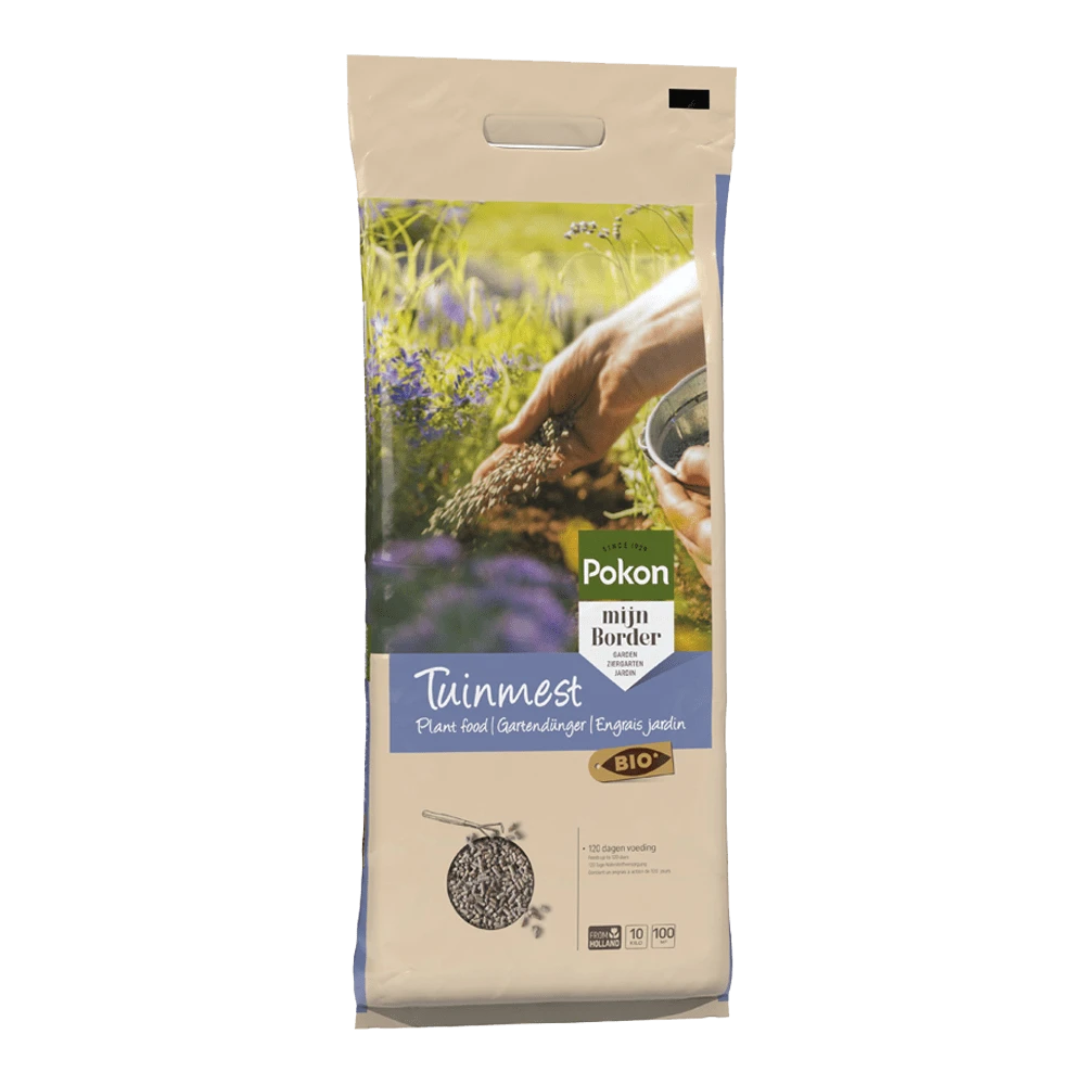 Pokon Bio Tuinmest 10kg - Tuinplanten Voeding, Gazonmeststof 1 Pokon Bio Tuinmest 10kg - Tuinplanten Voeding, Gazonmeststof
