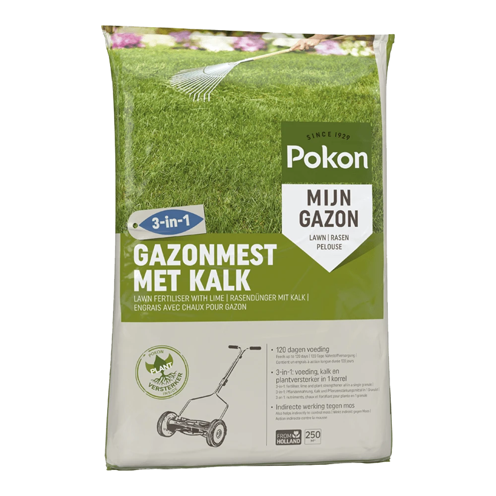 Pokon Gazonmest Met Kalk 16,8kg Voor 250mu00b2 - Gazonmeststof, Gazonkalk 1 Pokon Gazonmest Met Kalk 16,8kg Voor 250mu00b2 - Gazonmeststof, Gazonkalk