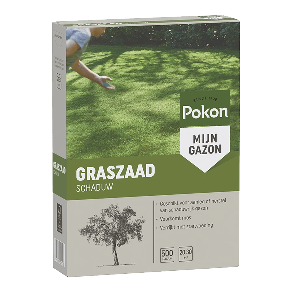 Pokon Graszaad Schaduw 500gr - Graszaad 1 Pokon Graszaad Schaduw 500gr - Graszaad