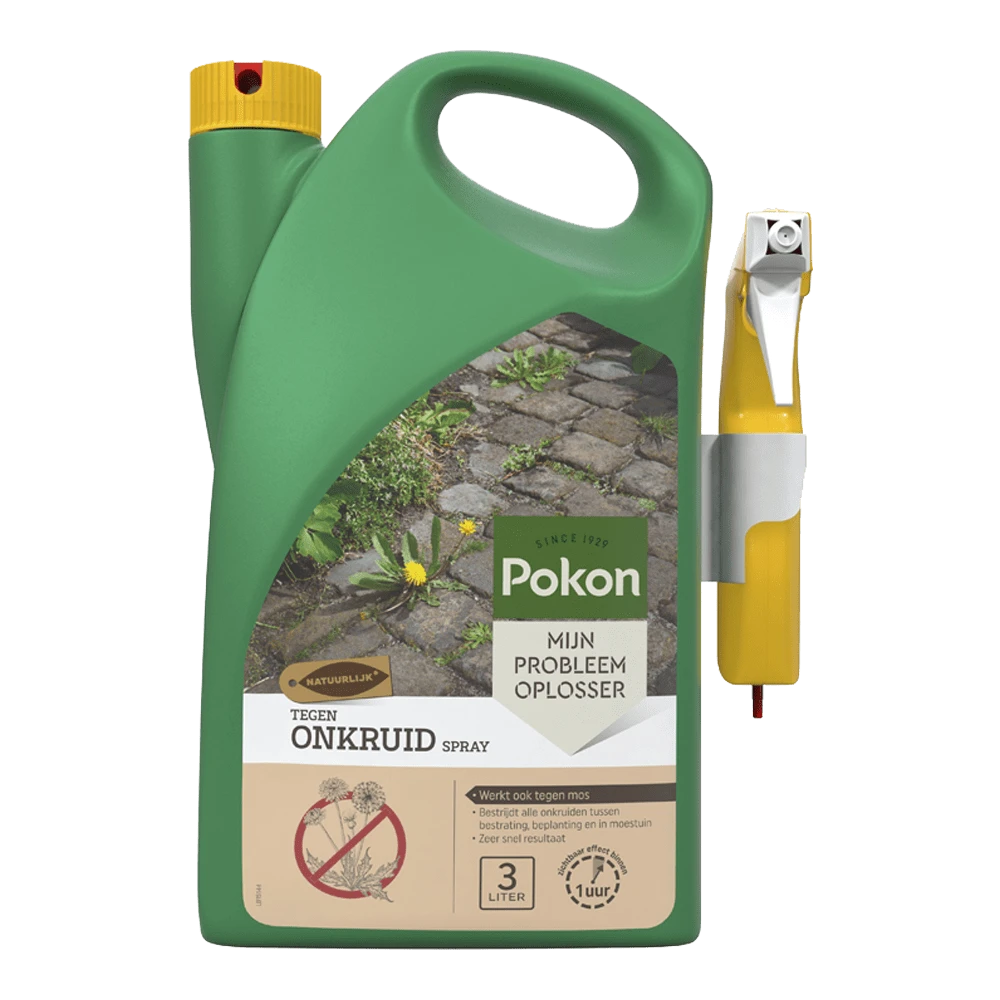 Pokon Tegen Onkruid Spray 3L - Onkruid En Aanslag 1 Pokon Tegen Onkruid Spray 3L - Onkruid En Aanslag