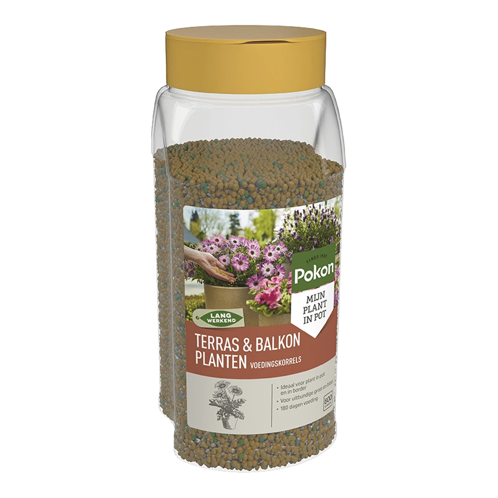 Pokon Terras & Balkon Planten Voedingskorrels 800g - Tuinplanten Voeding 1 Pokon Terras & Balkon Planten Voedingskorrels 800g - Tuinplanten Voeding