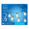 Lumineo Solar Feestverlichting Lichtsnoer - 450cm - 50 LED Lampen - Warm Wit