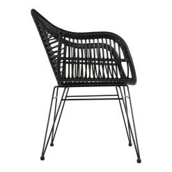 Stoel Moda Zwart -Buiten En Tuinen stoel moda zwart 3