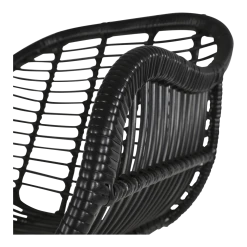 Stoel Moda Zwart -Buiten En Tuinen stoel moda zwart 4