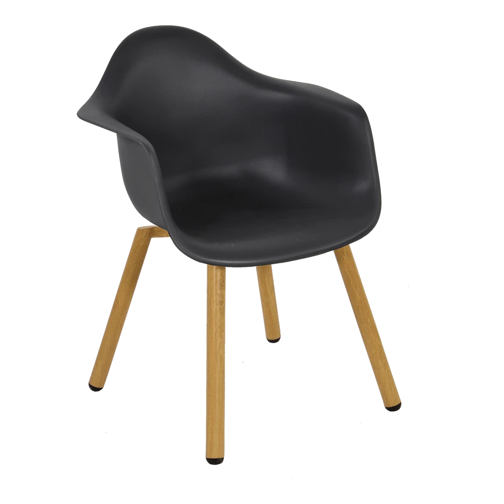 Stoel Montreux Zwart 1 Stoel Montreux Zwart