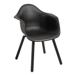 Stoel Montreux Zwart/zwart