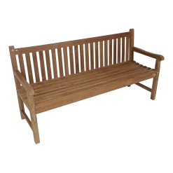 Teak Bank De Luxe - 180cm - Naturel