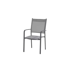 Tosca Dining Stoel High Back - Antraciet