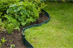 Tuinborderrand PE Groen 3mm - 10x0,15m - Nature -Buiten En Tuinen tuinborderrand pe groen 3mm 10x0 15m nature 3