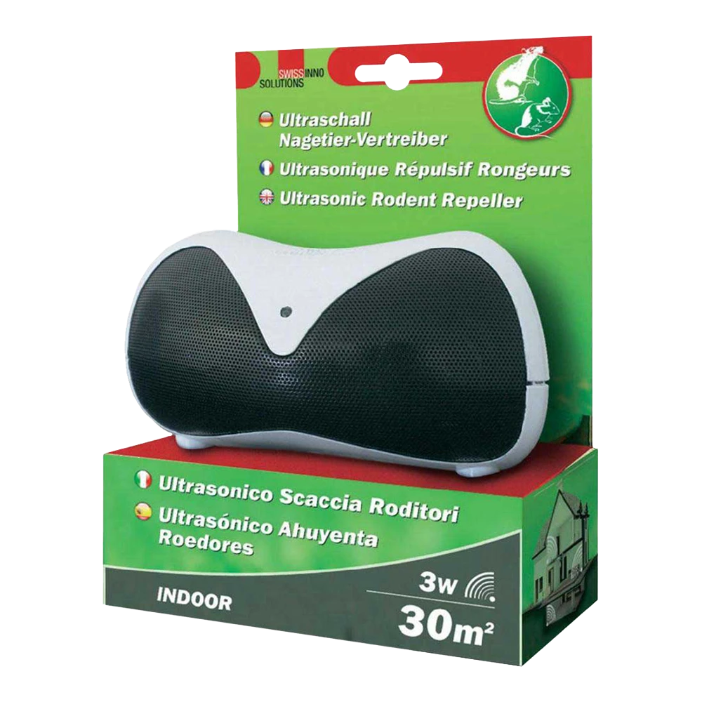 Ultrasoon Knaagdierverdrijver 3 Watt - Insecten En Ongedierte 1 Ultrasoon Knaagdierverdrijver 3 Watt - Insecten En Ongedierte