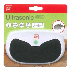 Ultrasoon Knaagdierverdrijver Batt. 15m2 - Insecten En Ongedierte