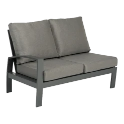 Valencia Lounge 2-zits Rechts - Charcoal