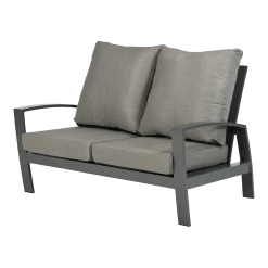 Valencia Lounge 2-zitsbank - Charcoal