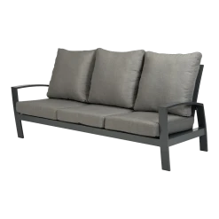 Valencia Lounge 3-zitsbank - Charcoal