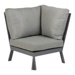 Valencia Lounge Smalle Hoek - Charcoal