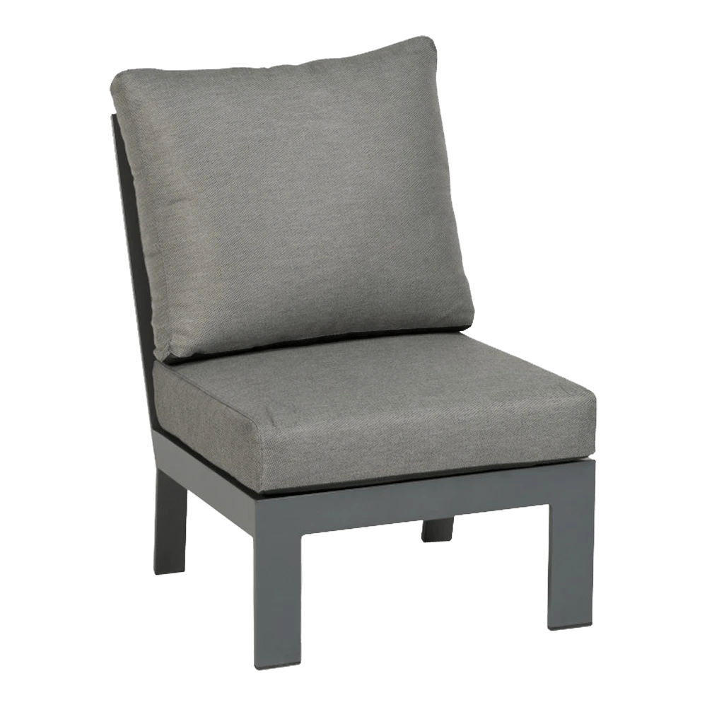 Valencia Lounge Tussenelement - Charcoal 1 Valencia Lounge Tussenelement - Charcoal