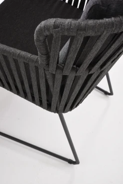 Vitali Dining Stoel - Antraciet - Incl. Kussens -Buiten En Tuinen vitali dining stoel antraciet incl kussens 5 2